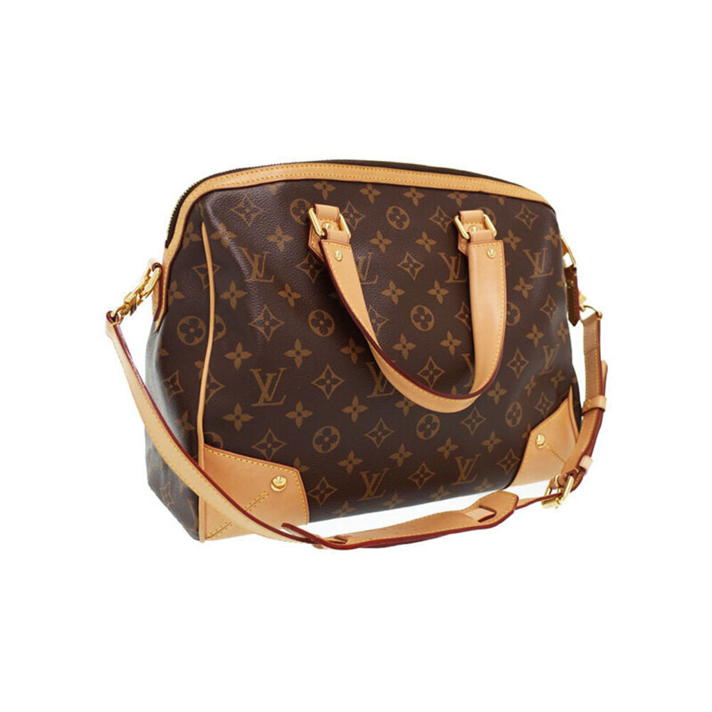 Louis Vuitton Brown Bag Retiro Leather Monogram